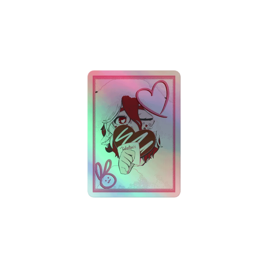 Shiny valentine sticker product image (1)