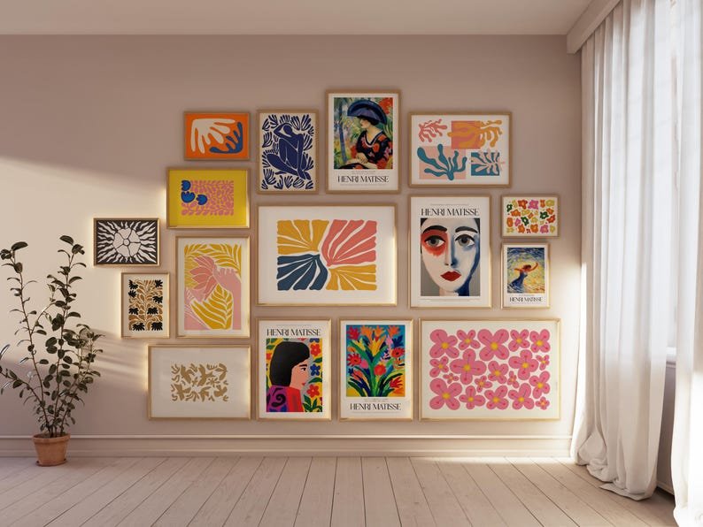 Matisse Art Print Set of 1000+ Aesthetic Matisse Poster product image (6)
