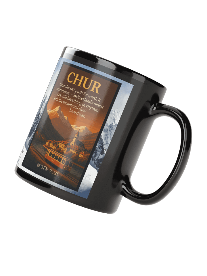🇨🇭 Chur Mug — Where Time Walks with You product image (2)