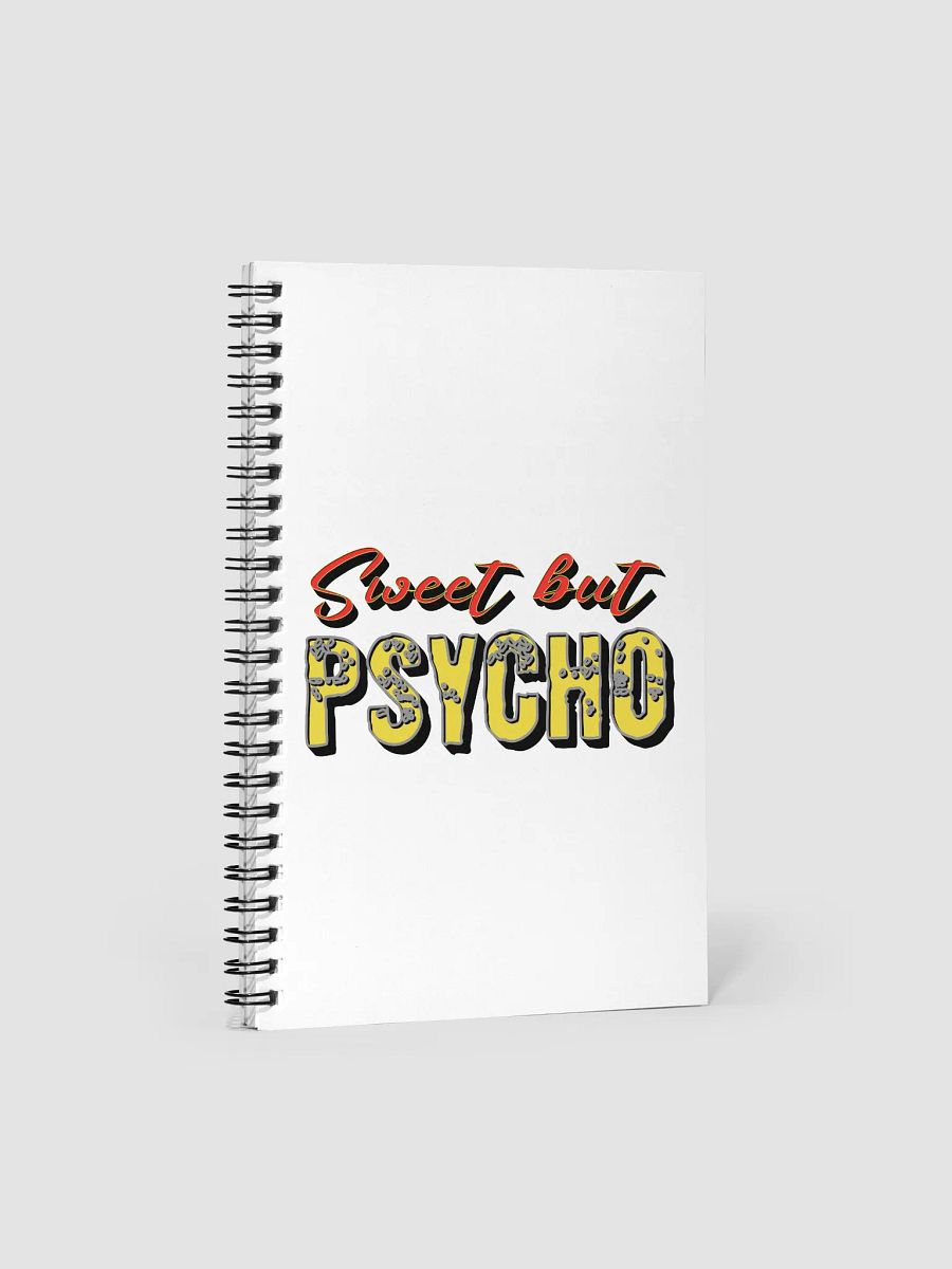 Sweet But Psycho Spiral Notebook product image (2)