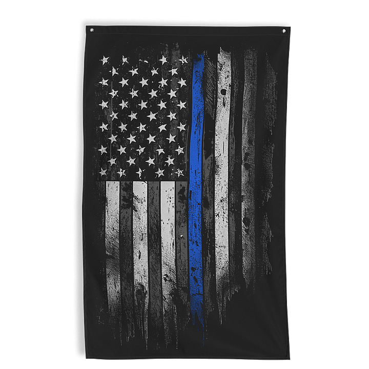 Thin Blue Line Wall Flag 3.0 product image (1)