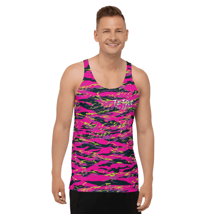 Pink Camo Sublimated Tank Top product image (8)