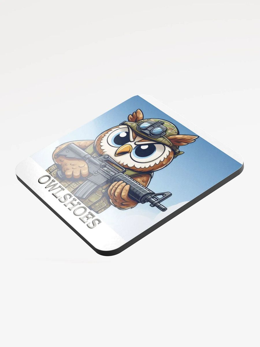 OwlShoes Glossed Cork Coaster product image (3)