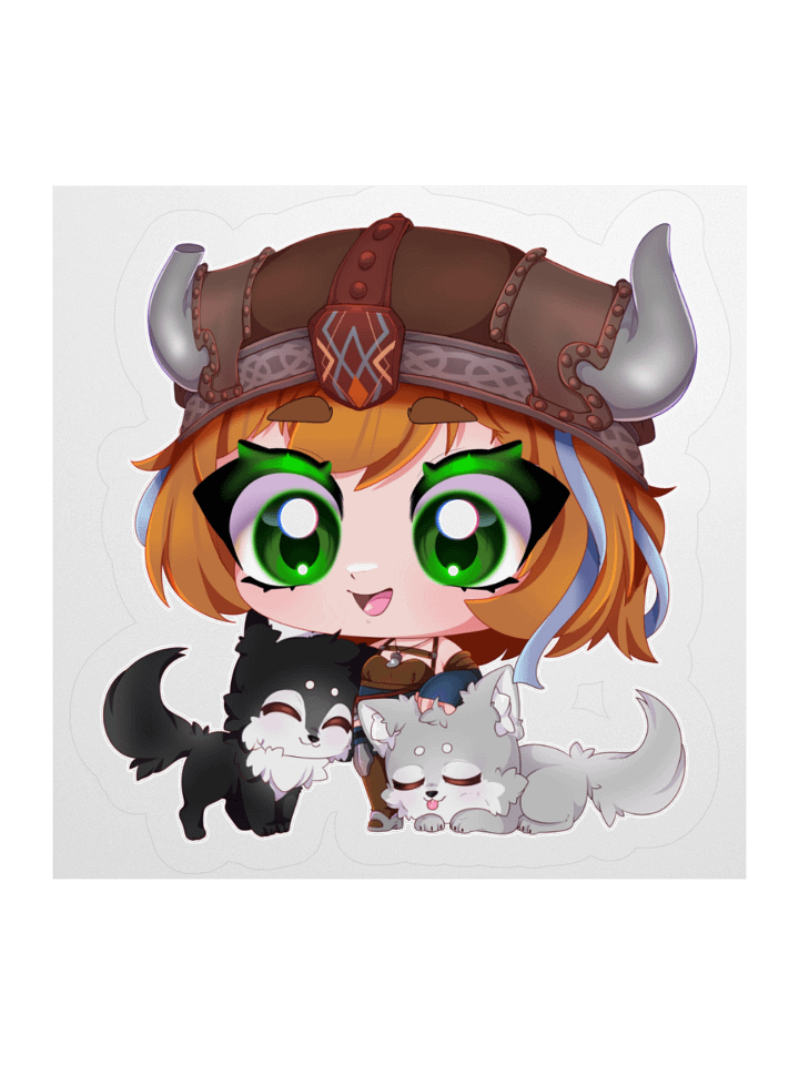 Nunu + Pups Sticker product image (2)