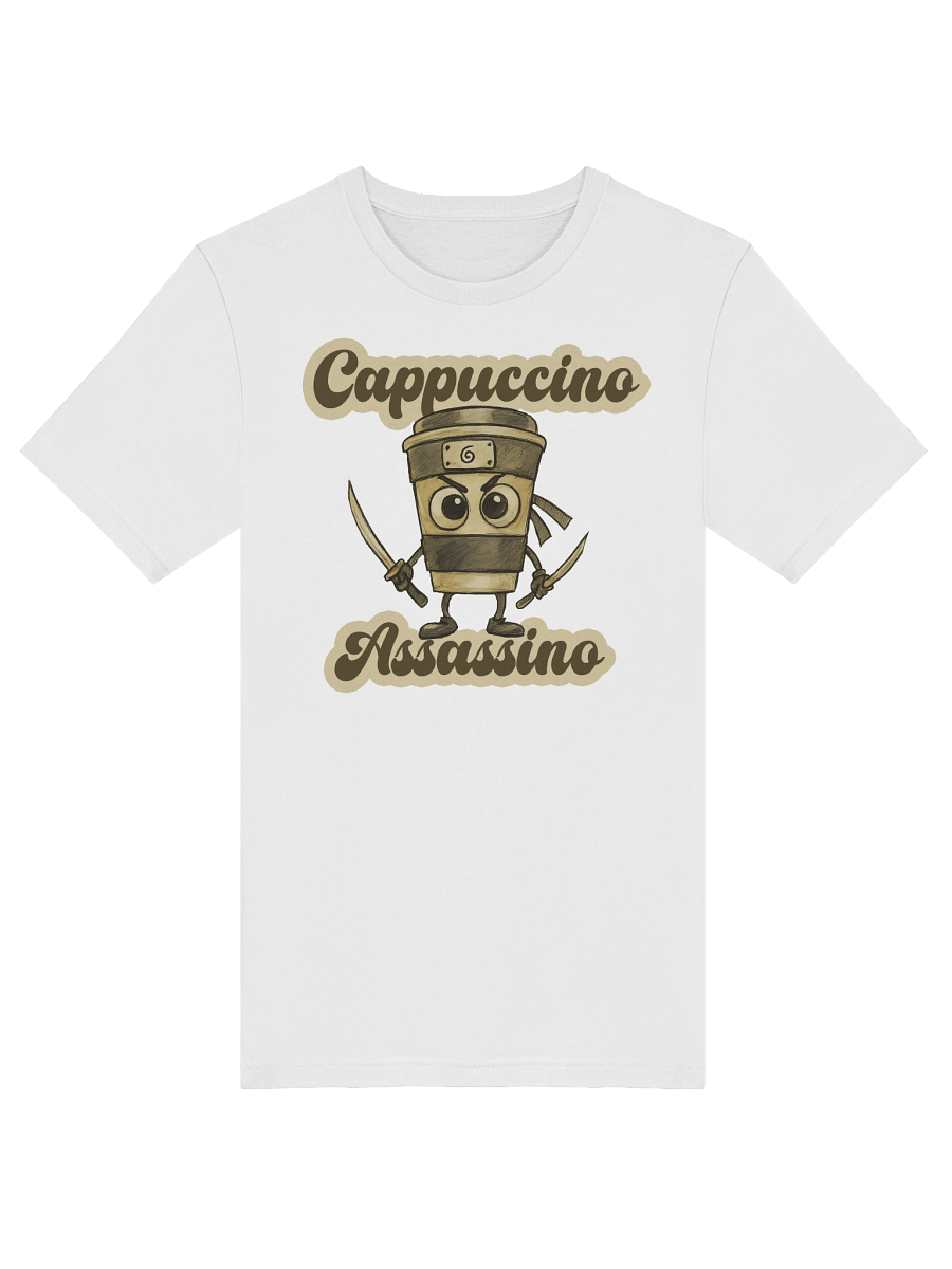 Cappuccino Assassino – The Deadliest Cup of Cute Tshirt product image (43)