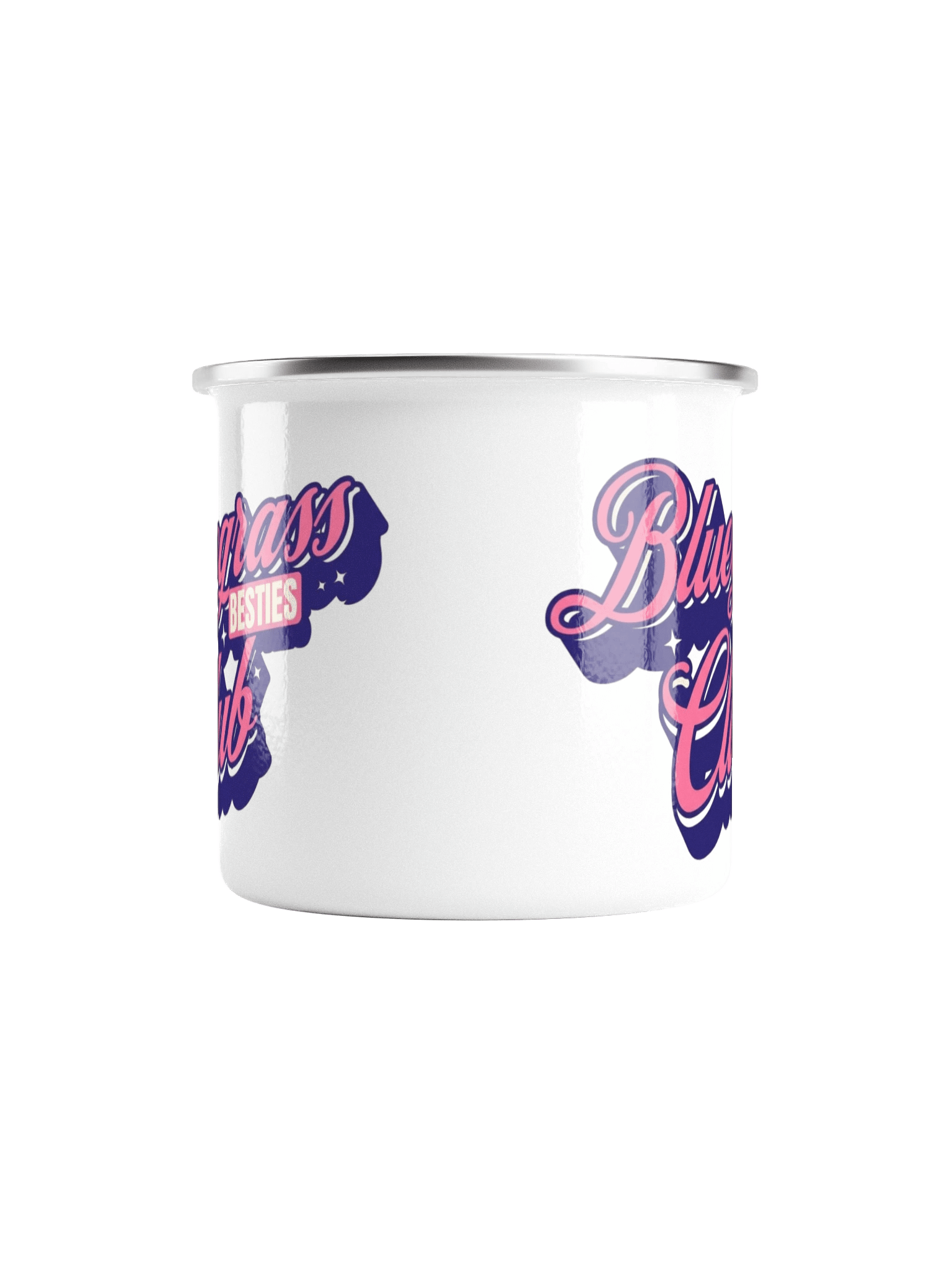 Bluegrass Besties Club Besties Enamel Mug product image (2)