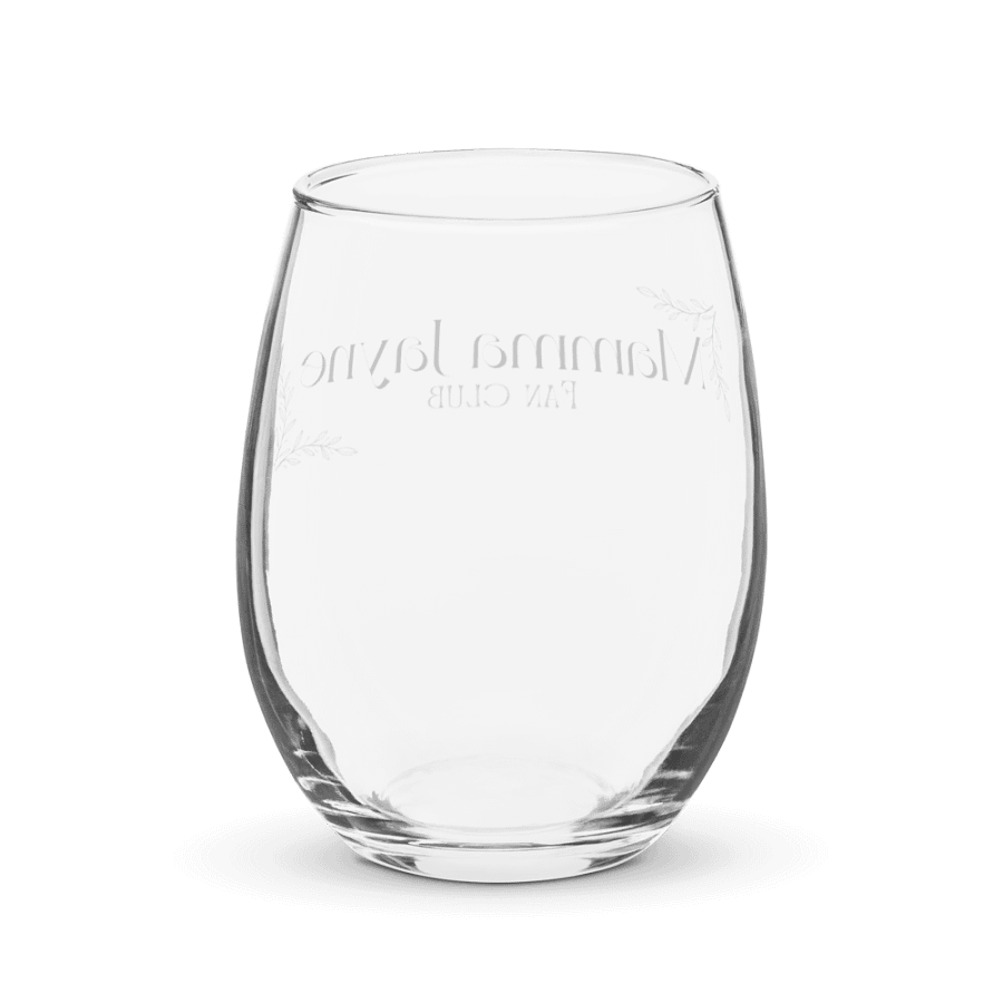 Mamma Jayne Stemless Wine Glass product image (2)