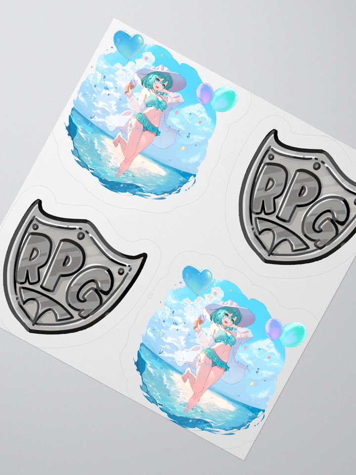 Selphie the Slime Girl - Summer Sticker Sheet '25 product image (2)