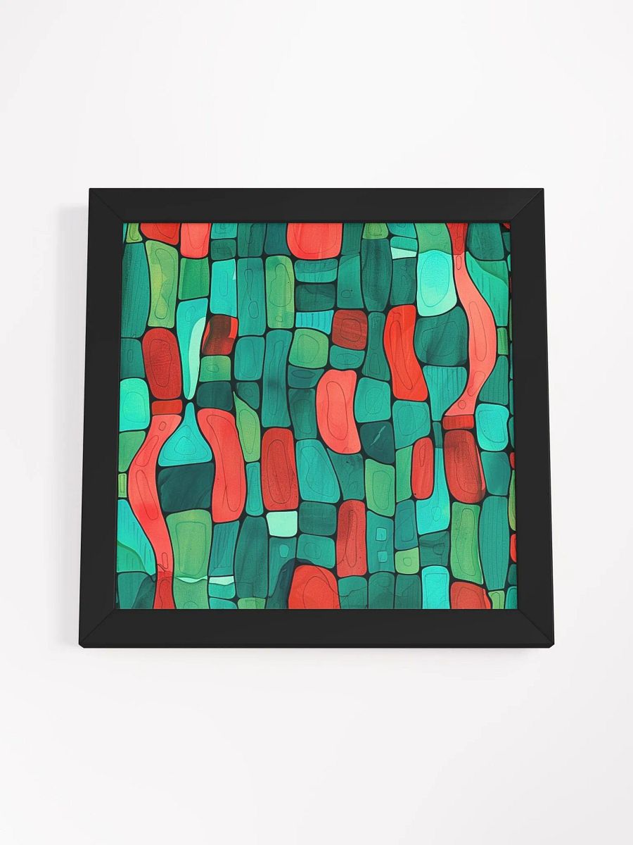 Colorful Mid Century Modern Pattern Wall Art product image (37)