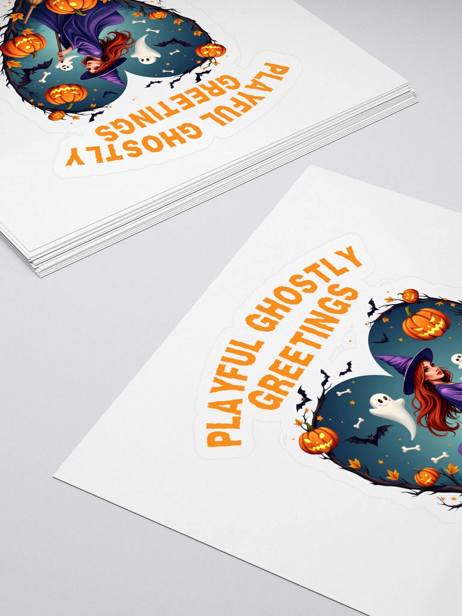 Playful Ghostly Greeting Tee product image (4)