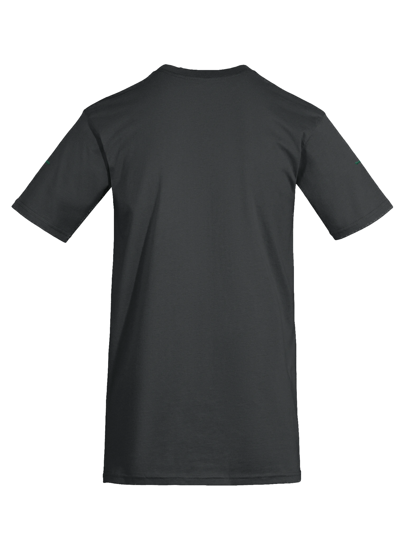 Simple HoneyedSatin Midnight Black Cotton Tee product image (9)