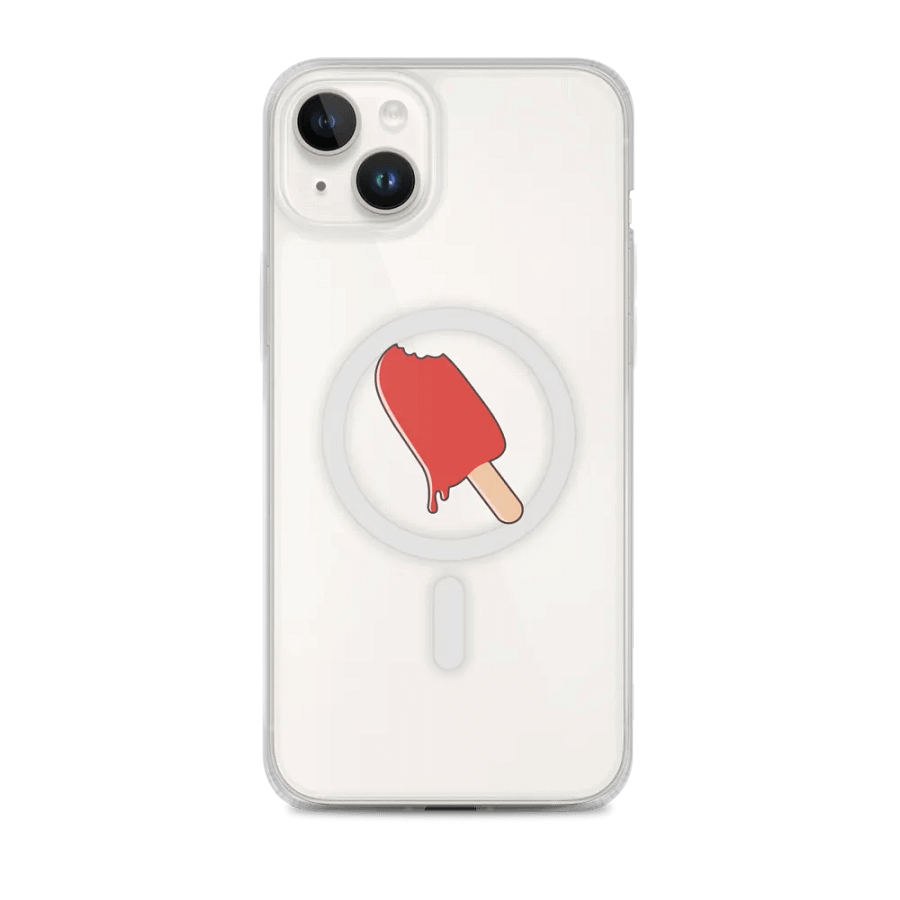 Bitten Red Ice Cream Bar iPhone® Case product image (1)
