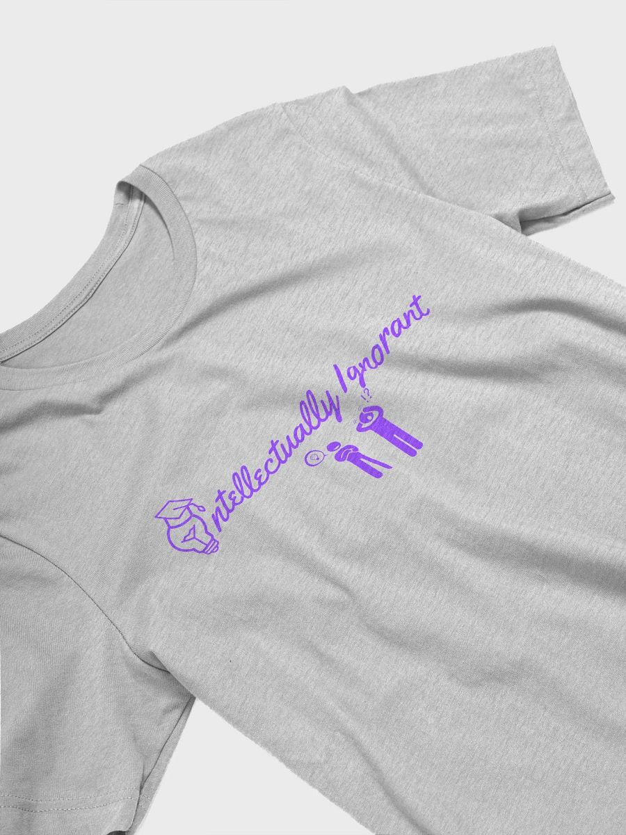 Intellectually Ignorant ( Purple Logo) Tee Shirt product image (23)