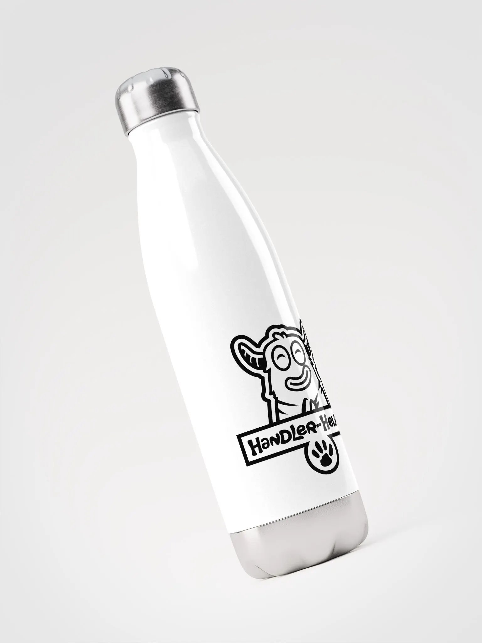 Handler-Helper Badge Black Logo Water Bottle product image (3)
