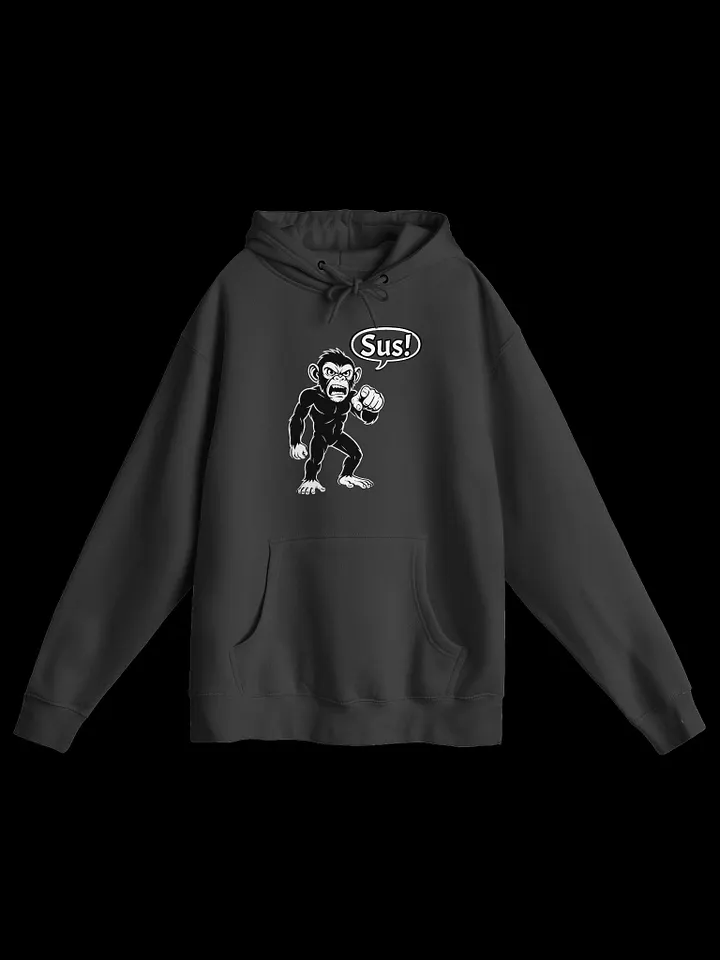 Sus Monkey - Funny - Meme - Lane Seven Premium Pullover Hoodie product image (2)