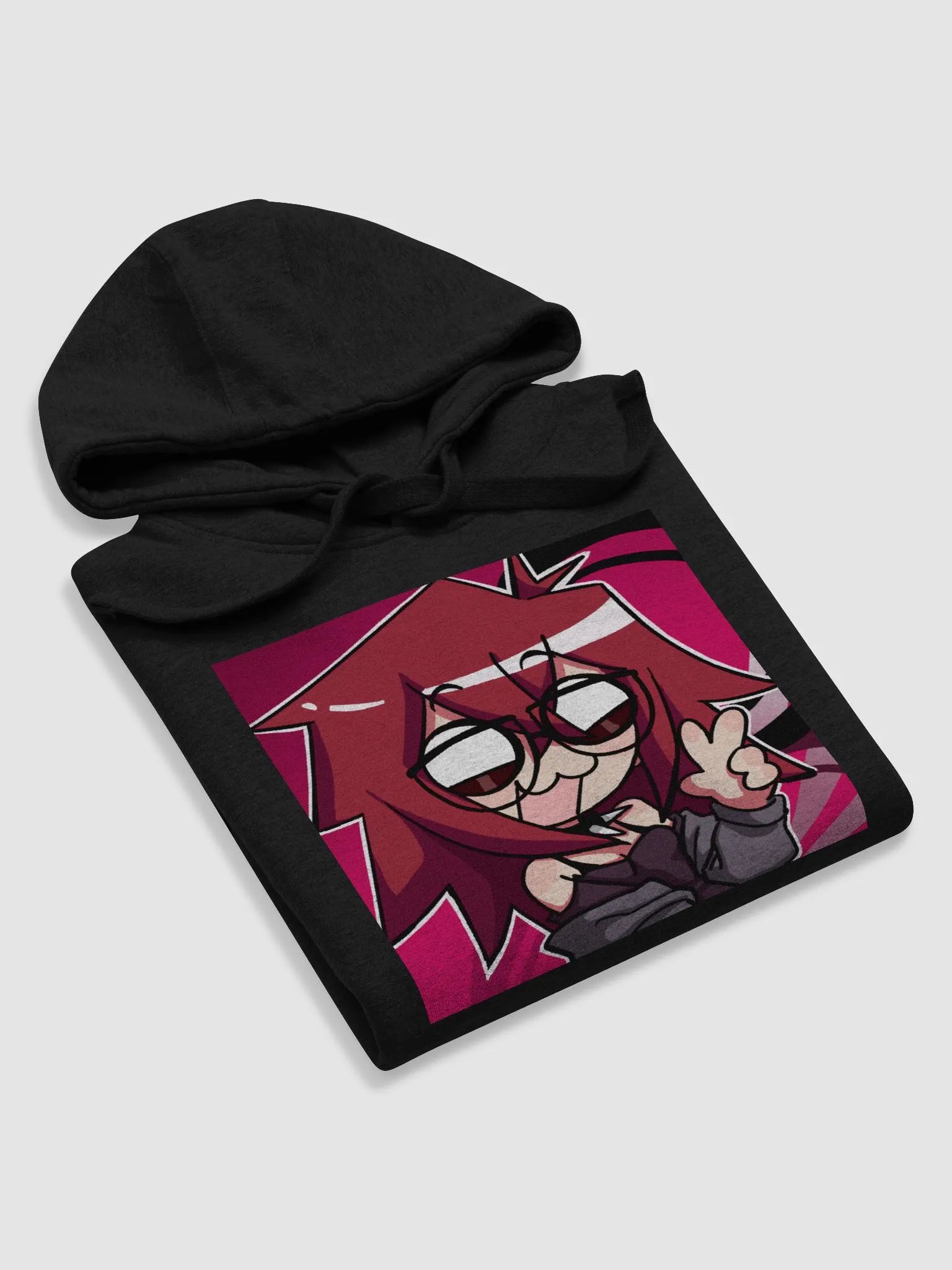 Black Enemy__Crab Hoodie with Twitch Logo! product image (5)