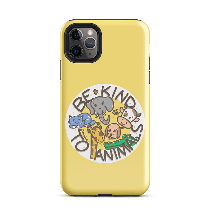 Be Kind To Animals iPhone® Tough Case (Multiple Sizes) product image (51)