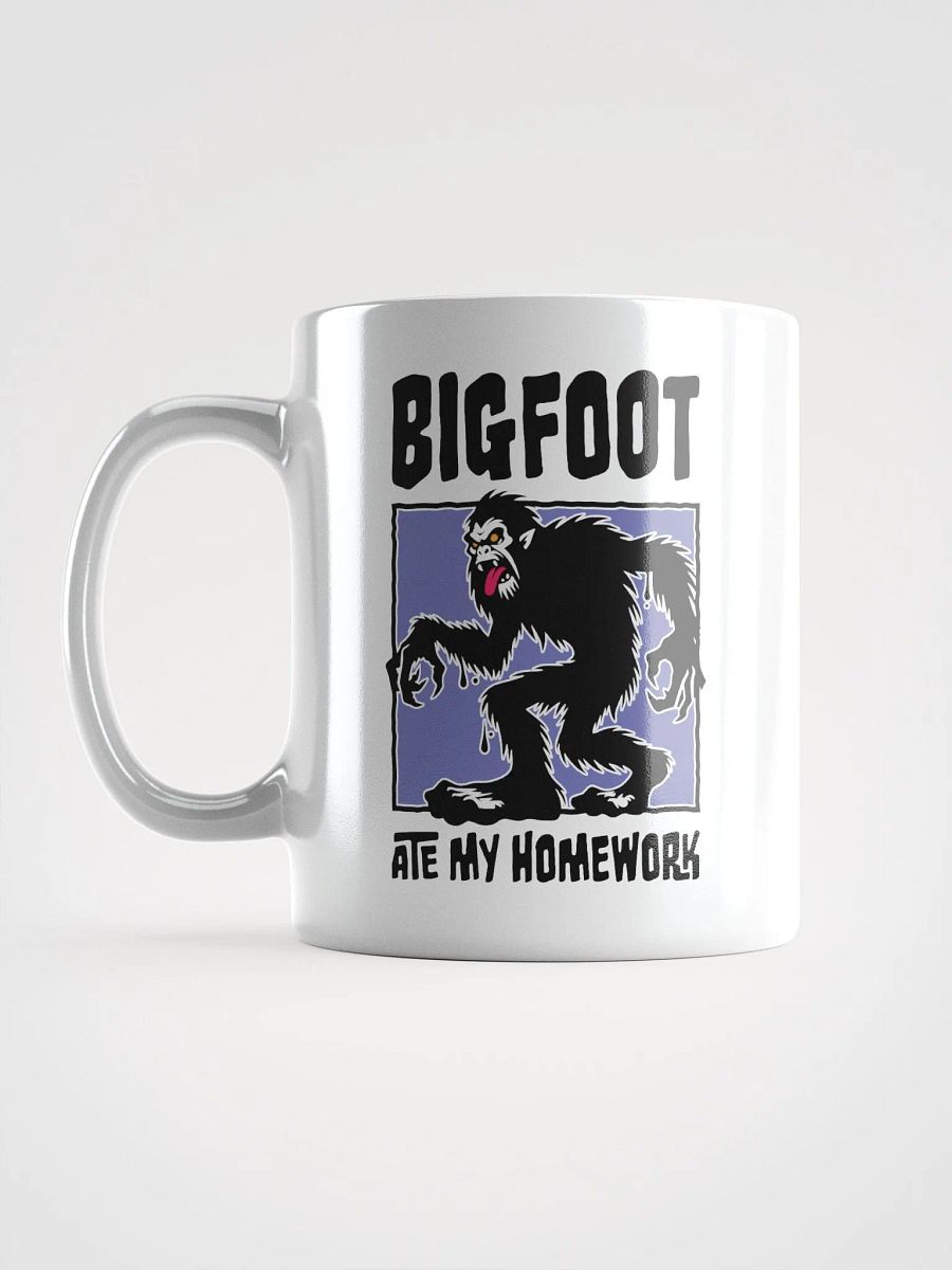 Bigfoot Ate My Homework Coffee Mug product image (4)