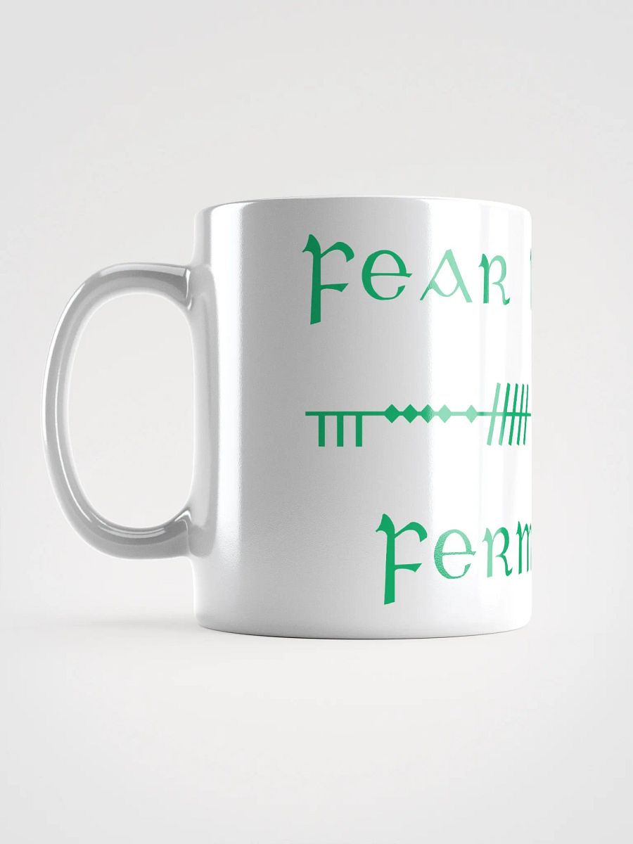 Fermanagh/Fear Manach Scholastic style Ogham Script Mug product image (6)