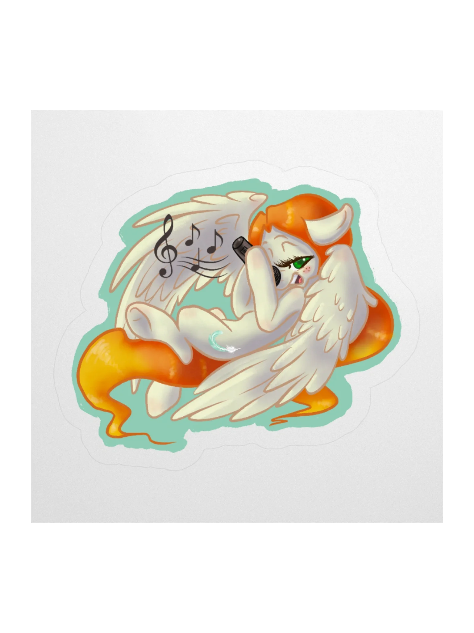 Feather Serenade Sticker product image (2)