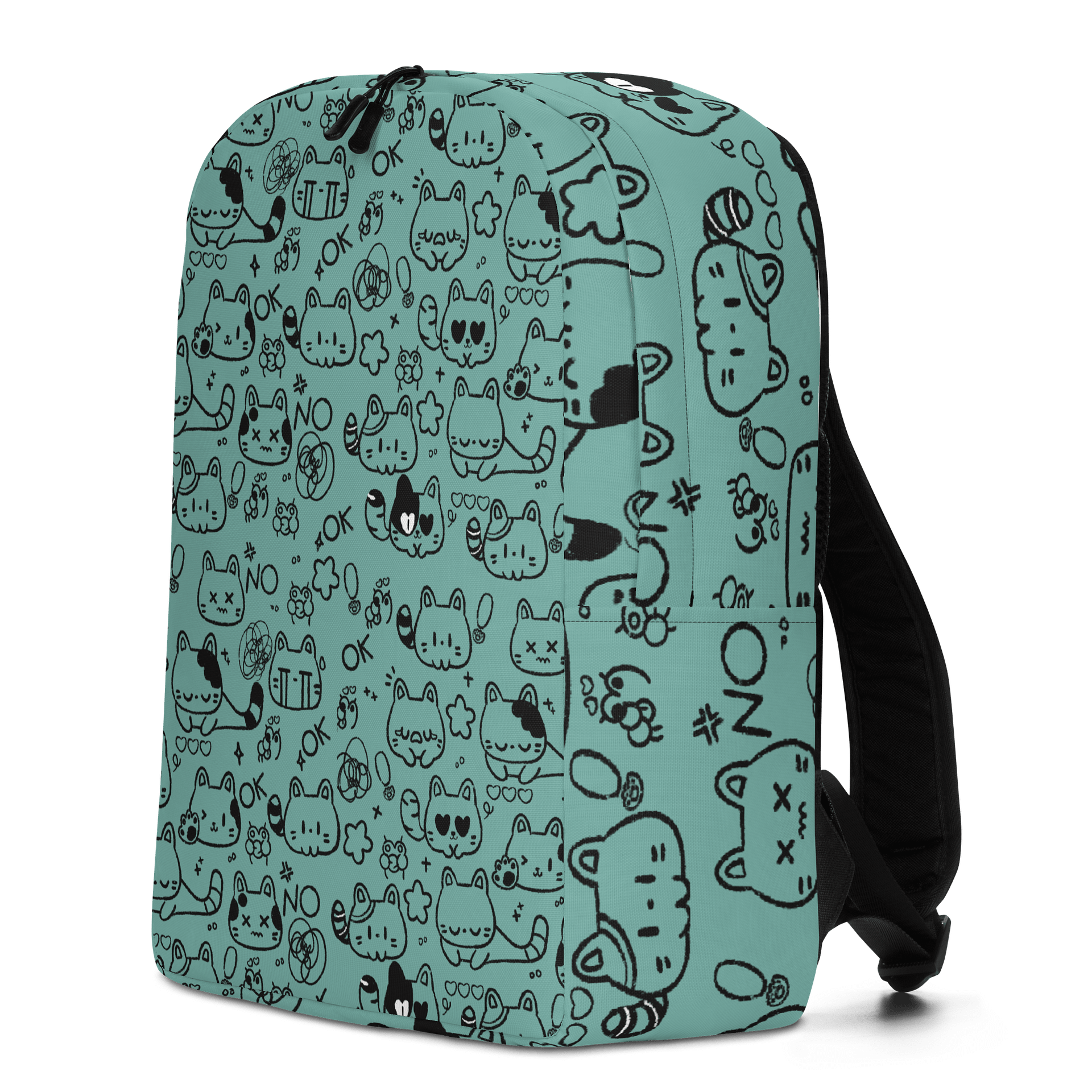 Cat Doodles - Minimalist Backpack product image (2)