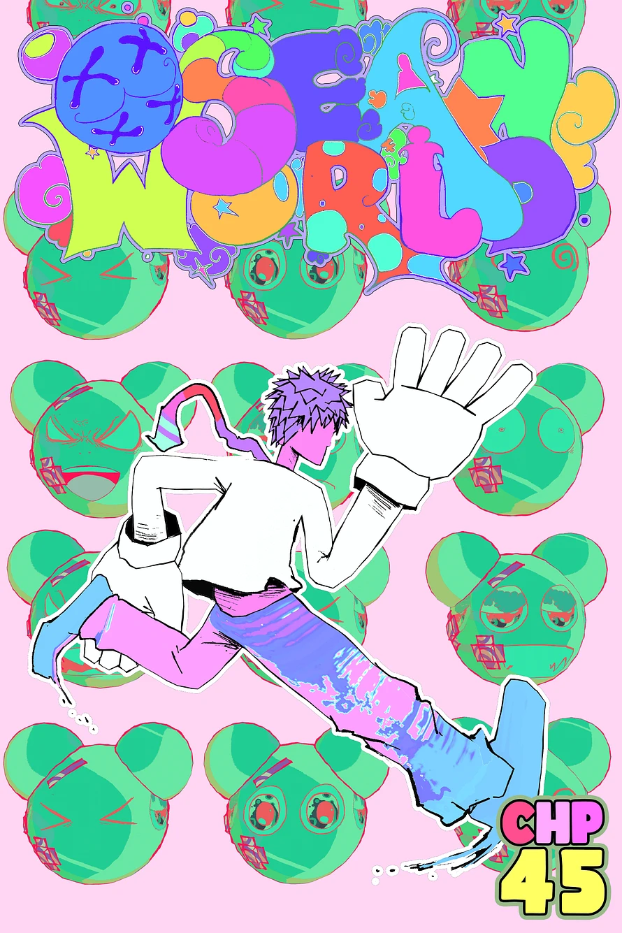 Osean World Manga Chapter 45 Cover 