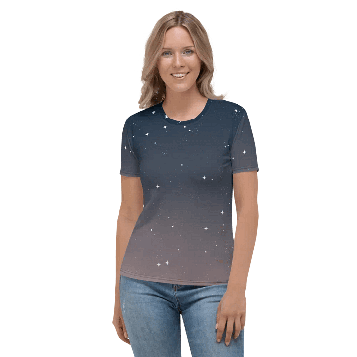 Starry Sky Dusk Women's T-Shirt product image (1)