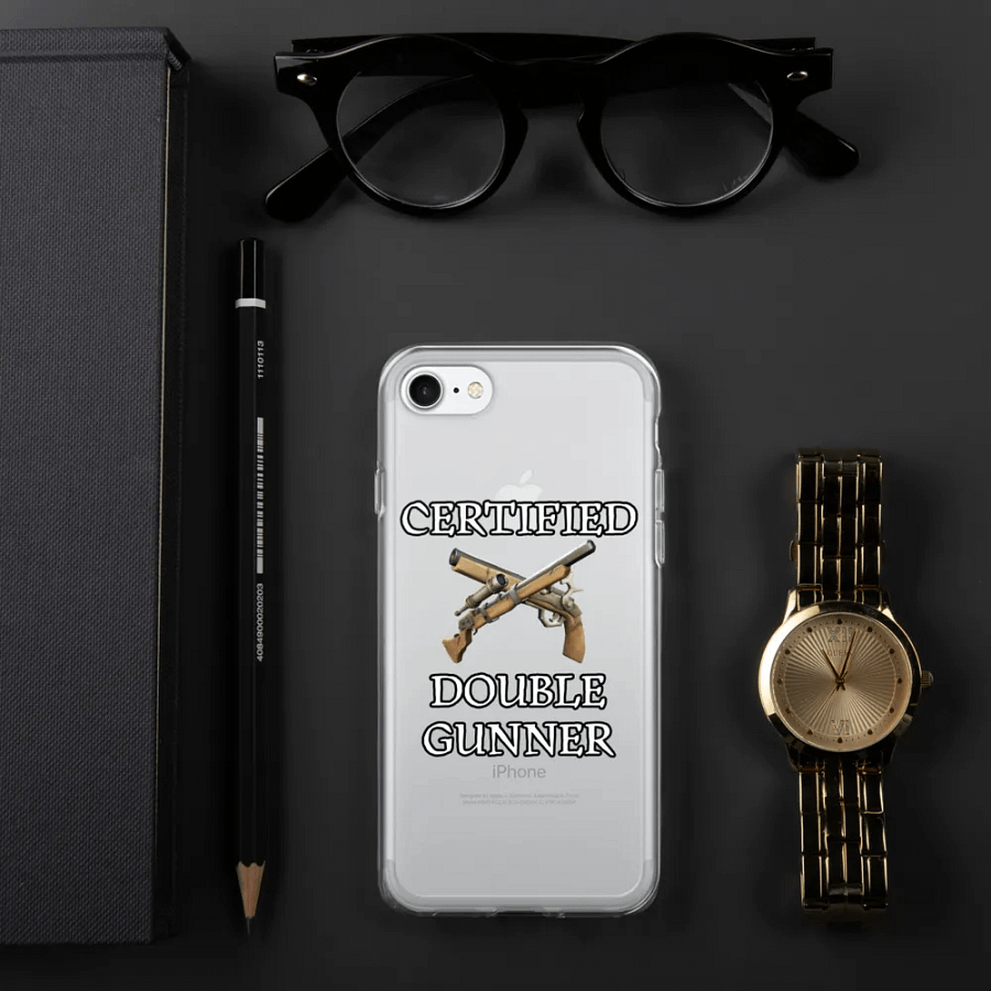 Certified Double Gunner iPhone Case Clear product image (3)