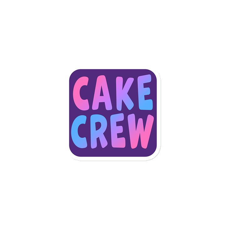 Vibrant CAKE CREW Die-Cut Magnets product image (1)