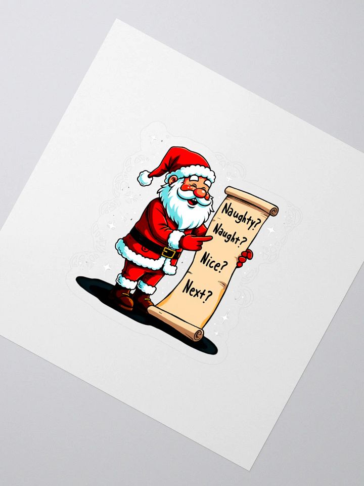 Santa's List Sticker Set product image (2)