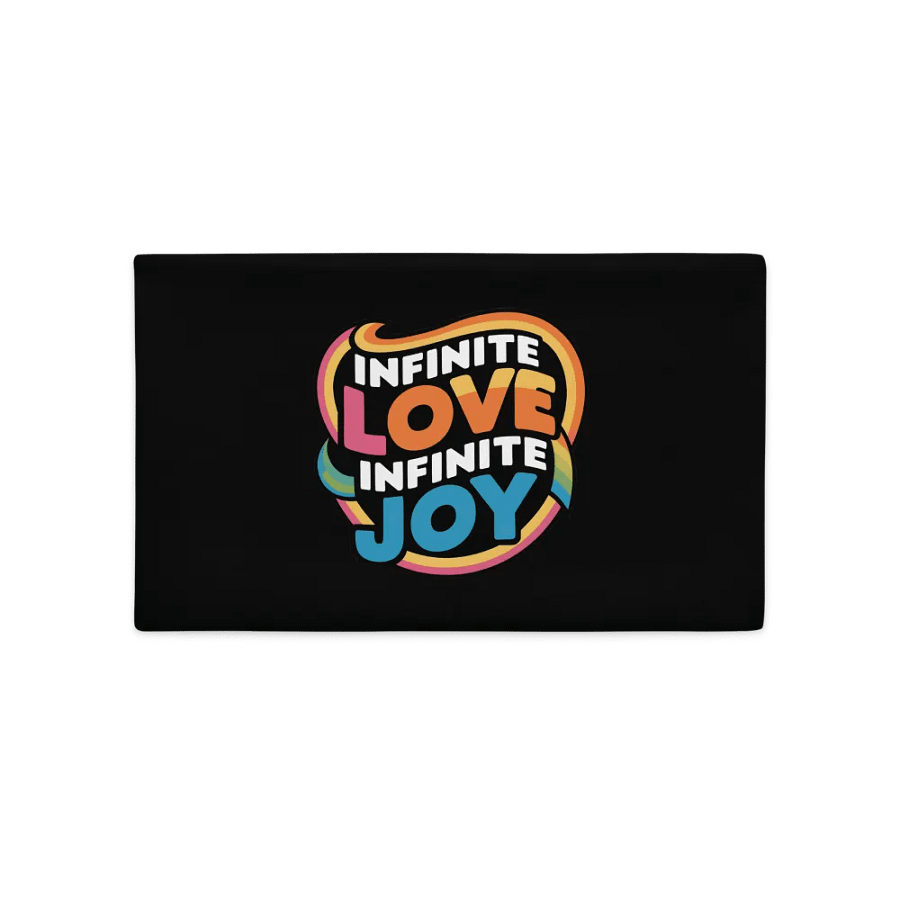 Infinite Love & Joy Premium Pillow Case product image (1)