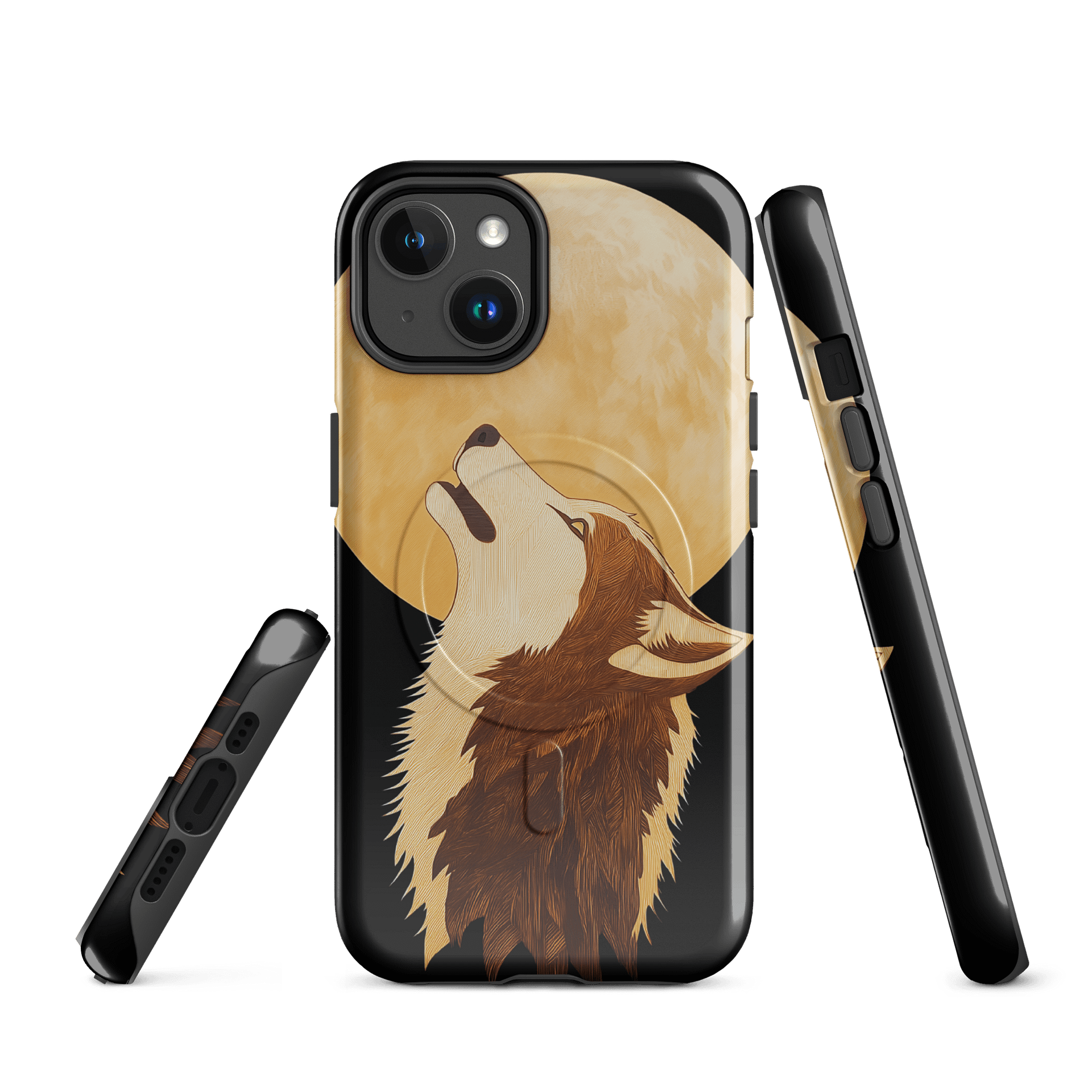 Howling Wolf iPhone® MagSafe® Tough Case product image (1)