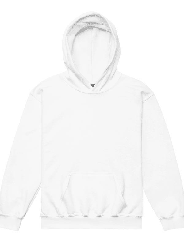 Youth Hoodie | White with Main Sudio Logo product image (2)