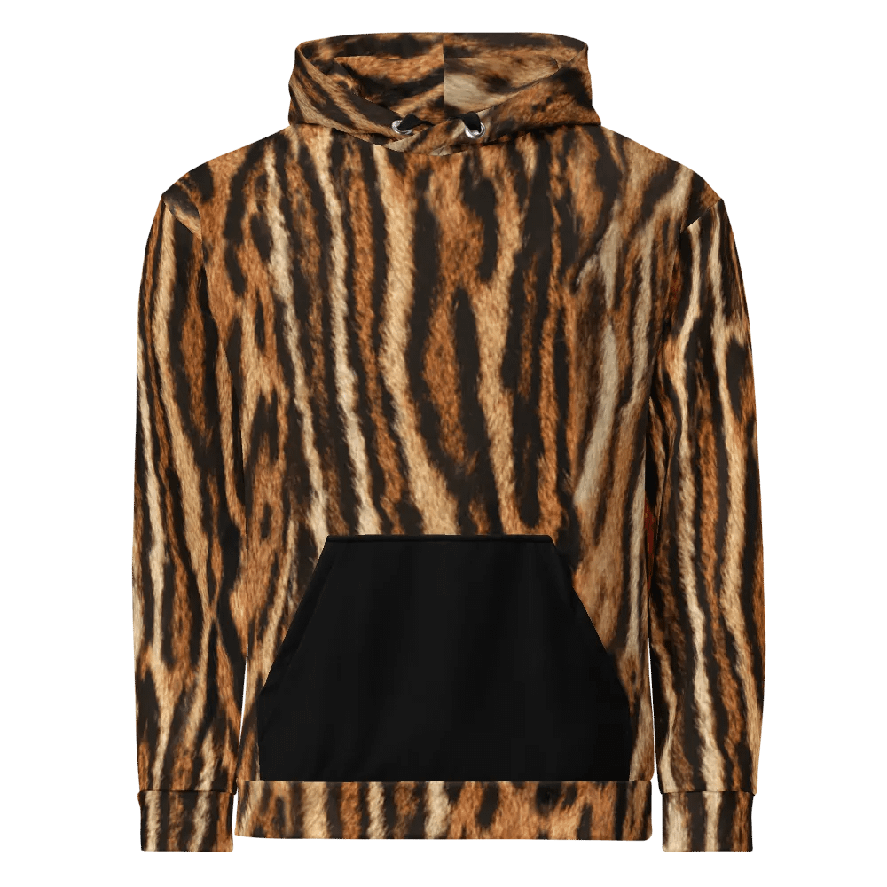ocelot fur hoodie product image (1)