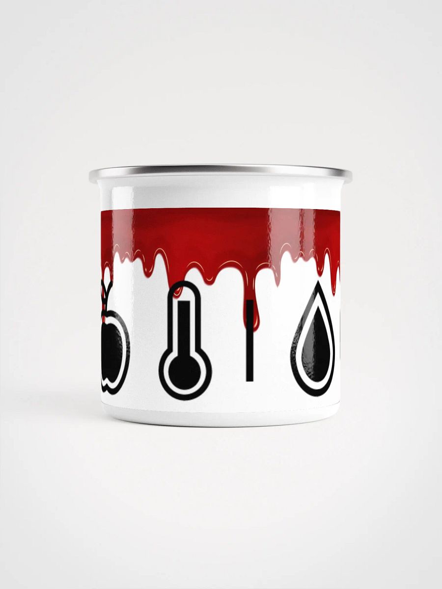 Bloody Symbols Enamel Mug product image (2)