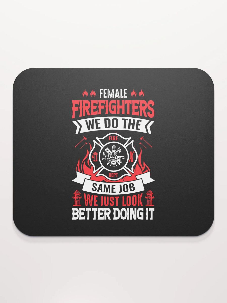 Female Firefighters - Mouse Pad product image (2)