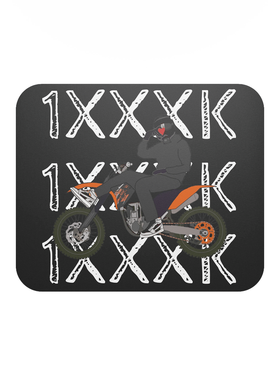 1XXXk w/ Heart-hand | 8.7 x 7.1 in Mousepad product image (2)