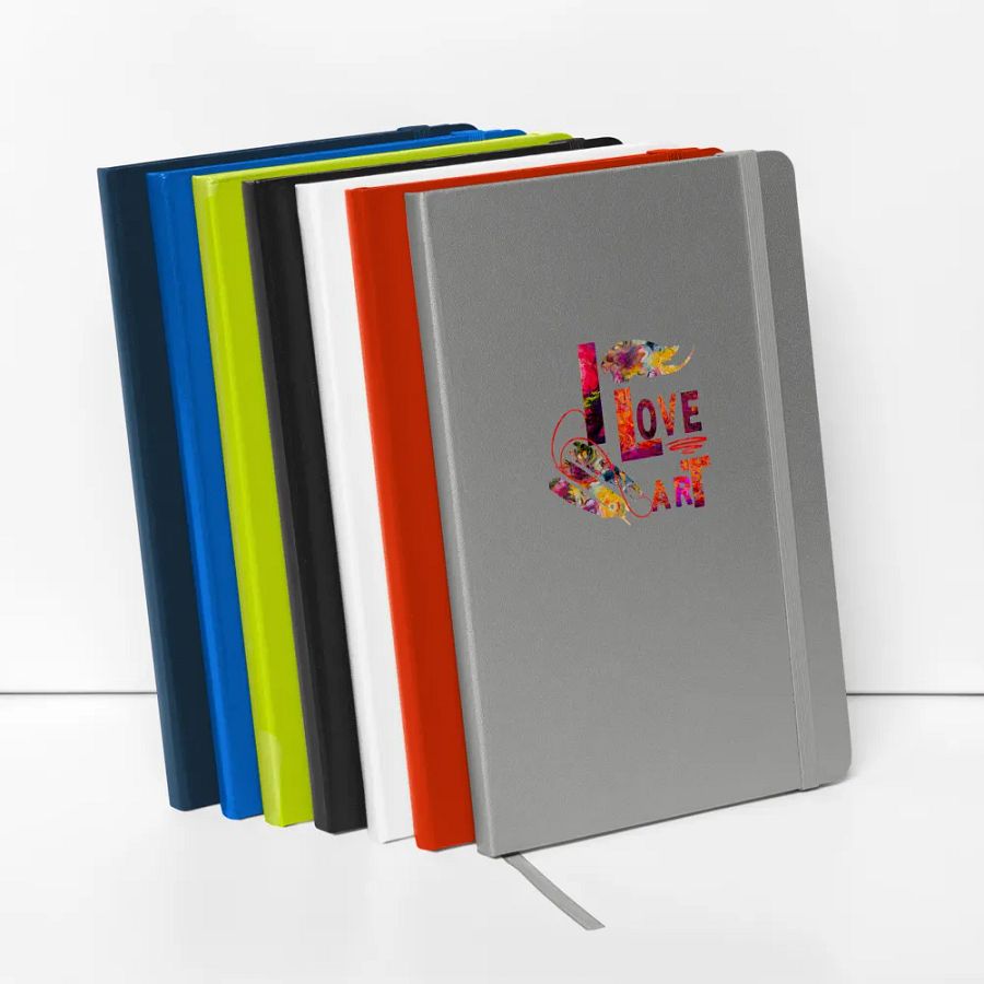 Vibrant Love Art Hardcover Notebook for art students moms daughters friends art teachers product image (2)