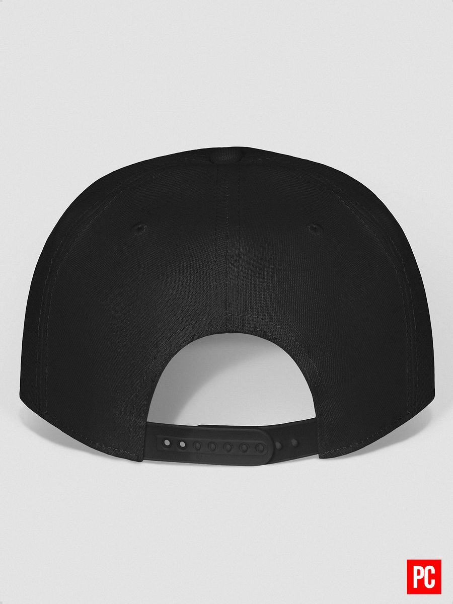 Plain Color Black Wool Blend Snapback Cap product image (7)