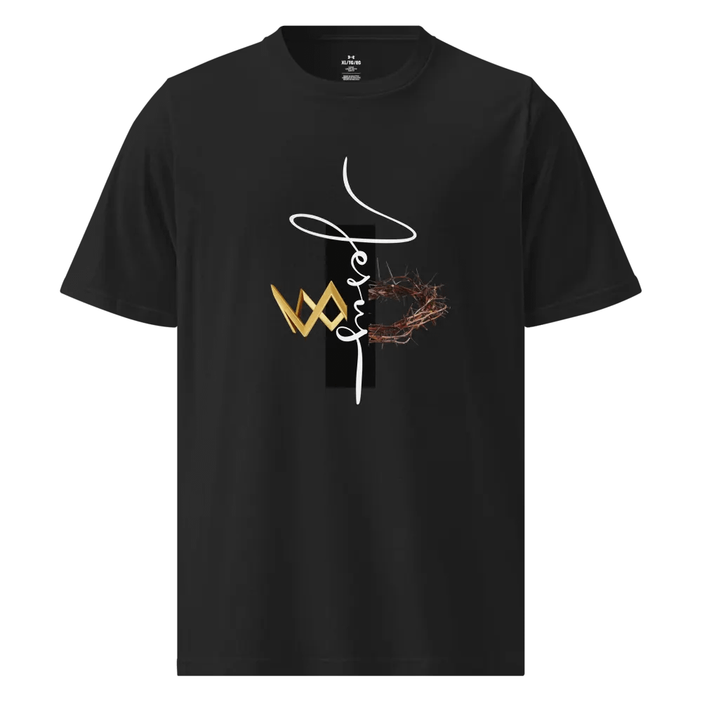Crowned Cursive Athletic Tee product image (1)