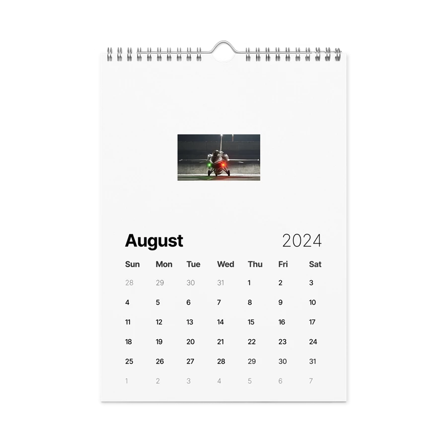 F-16: 2024 Wall Calendar product image (5)