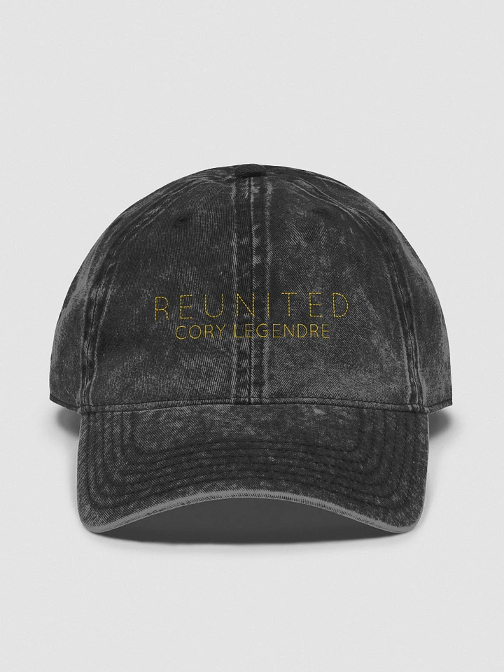 REUNITED Embroidered Denim Cap product image (1)