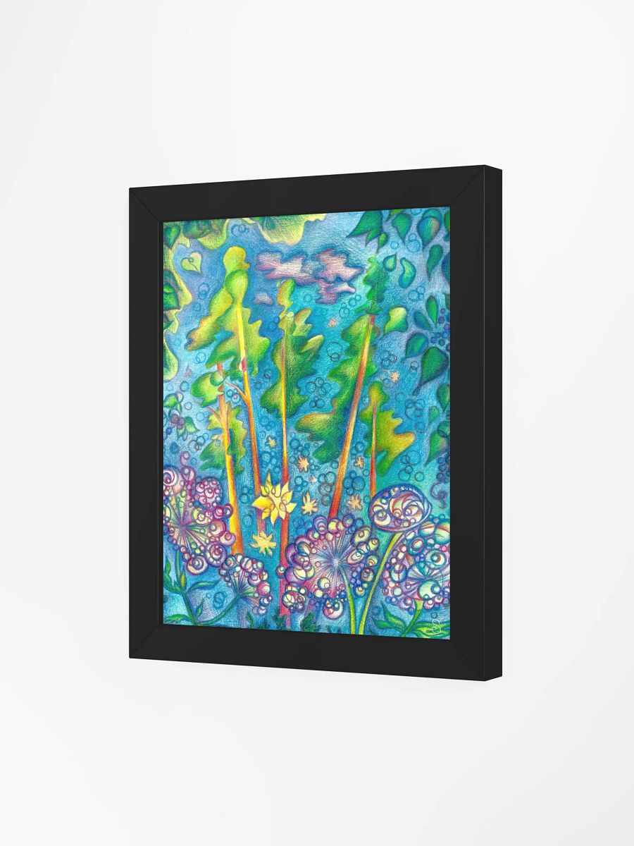 Vibrant Ayous Wood Framed Matte Poster product image (8)