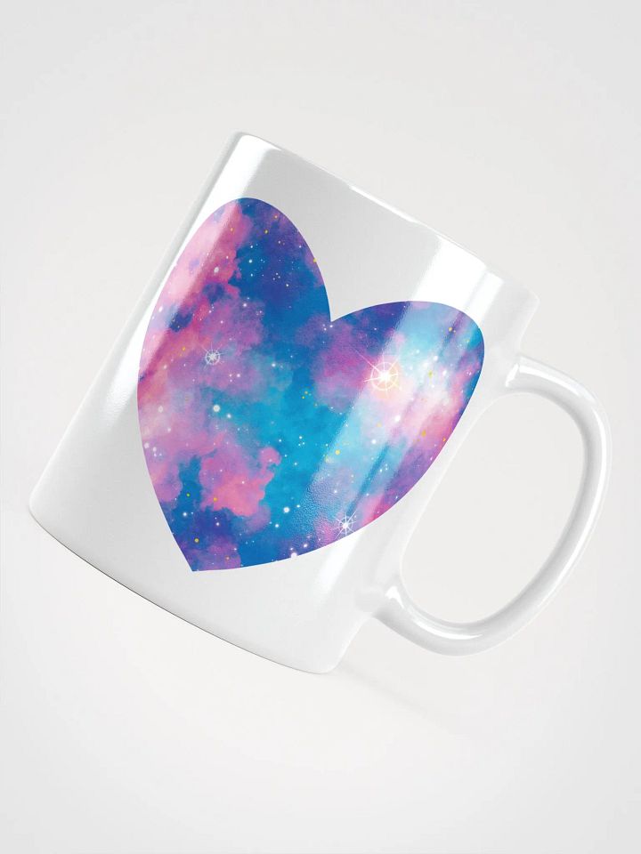 Cotton Candy Galaxy - Heart Mug product image (1)