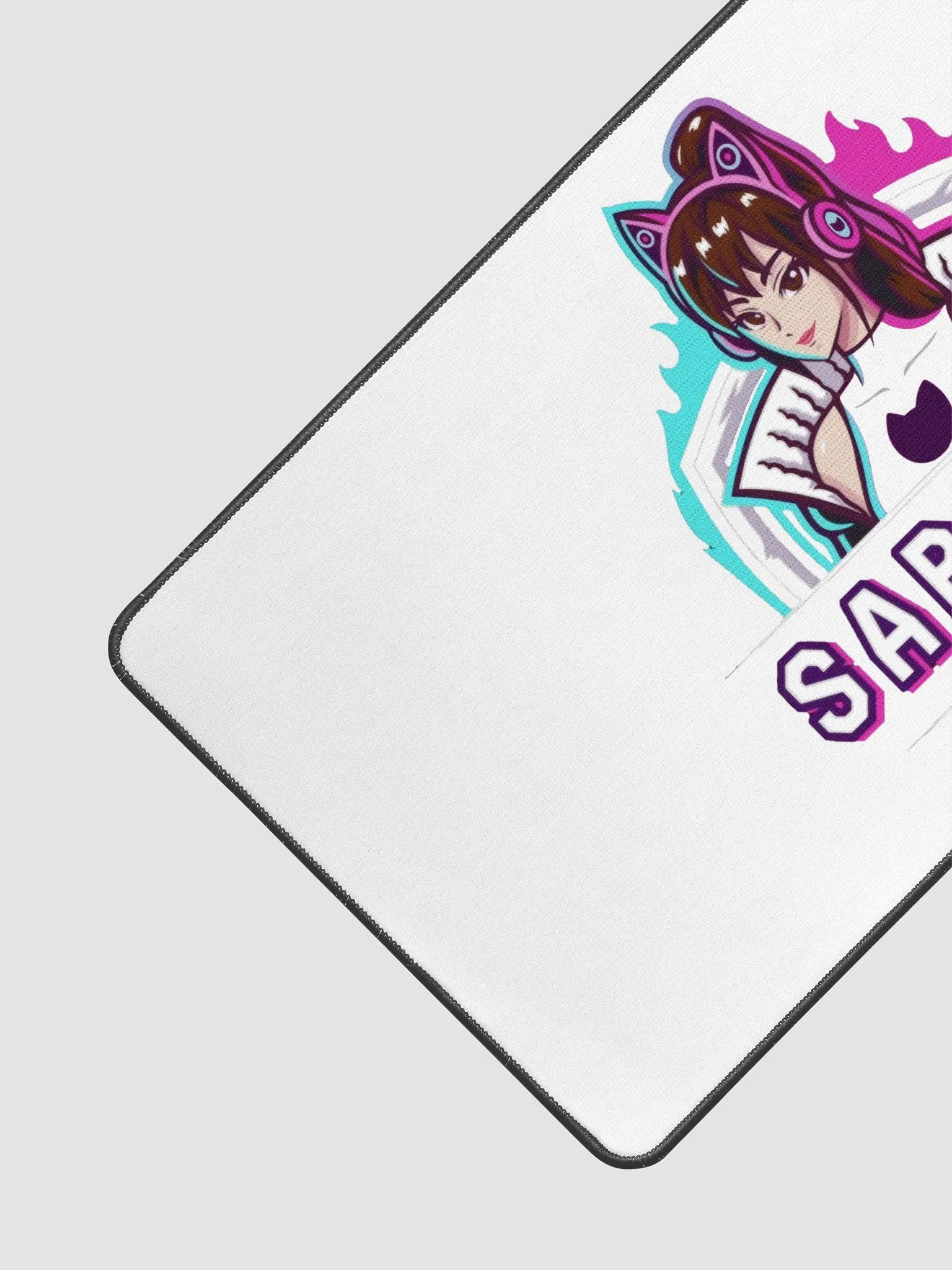 Cat-Eared Headphone Desk Mat product image (3)