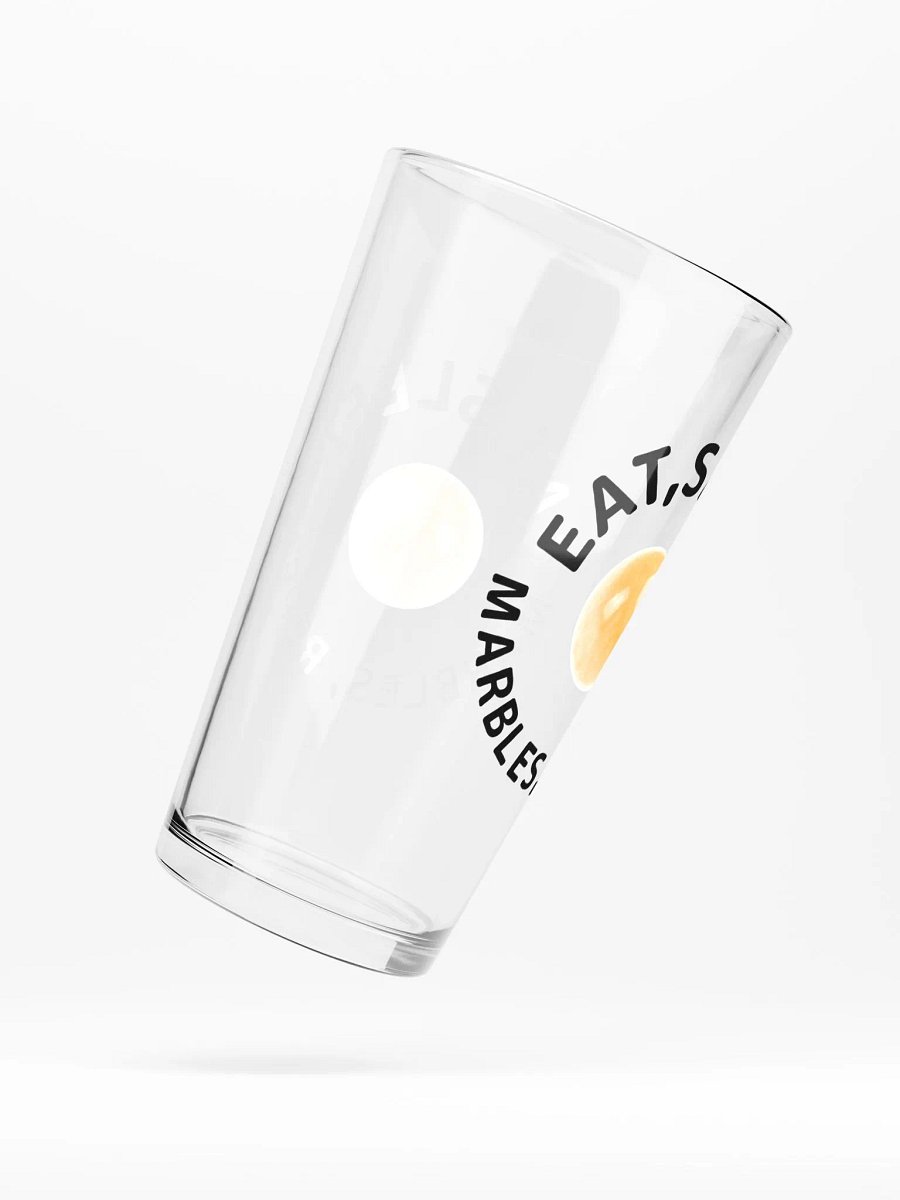 Eat, Sleep, Marbles, Repeat Pint Glass product image (5)