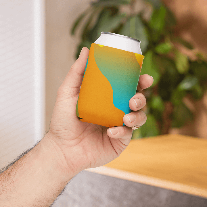 70s Wave Can Coozie product image (2)