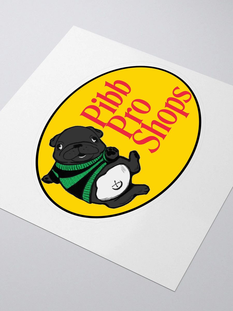 PIBB PRO SHOPS STICKER product image (3)