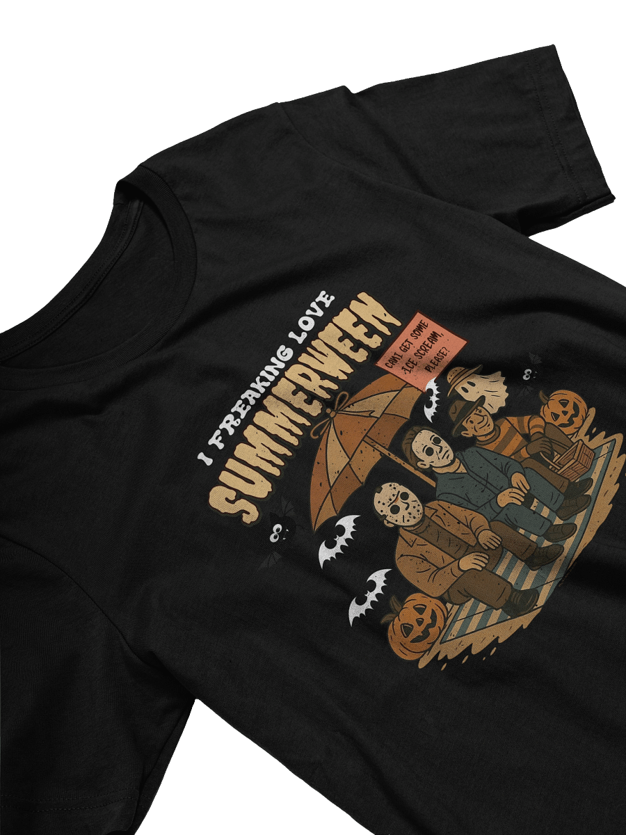 [BJ Designs] Summerween Horror Friends Unisex Graphic Tee product image (3)