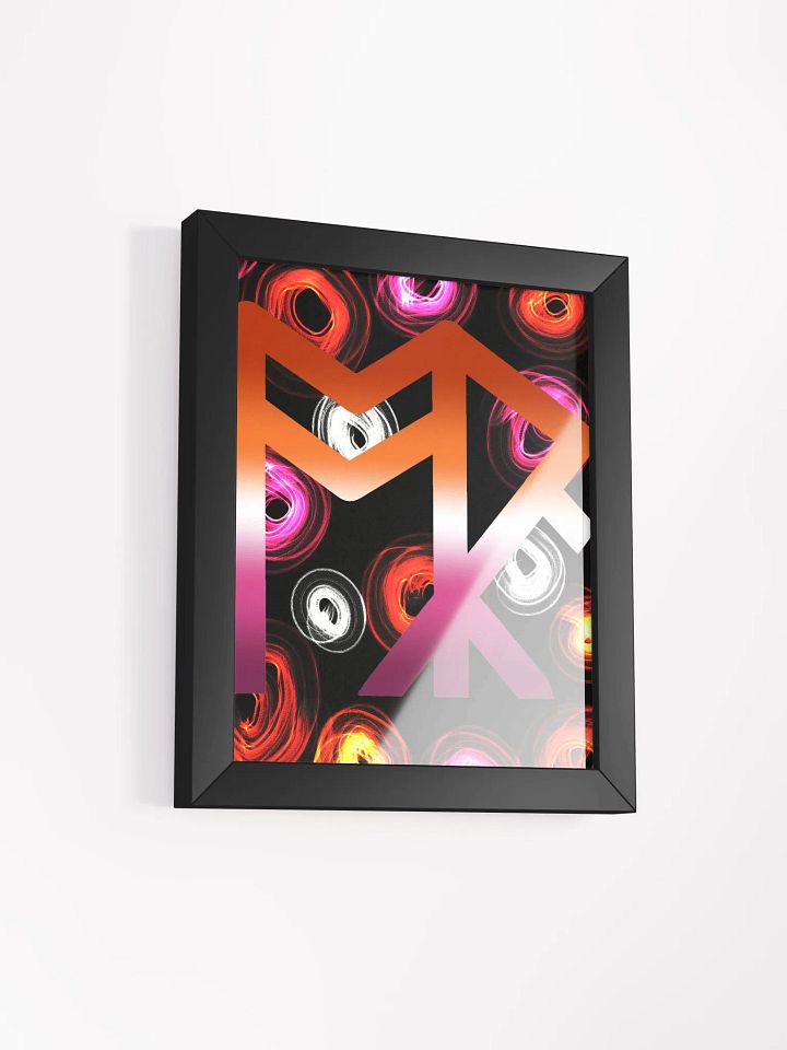 ToRk Rune Framed High-Quality Matte Poster (Lesbian Tones) product image (14)